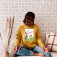 Dr Seuss Mr Brown Can Moo Book Cover Raglan Sleeve Sweatshirt Ash