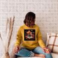 Goldfish Reading A Book Raglan Sleeve Sweatshirt Ash