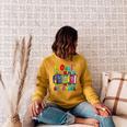 Happy 100 Day Of School Teacher Book 100 Days Of School Raglan Sleeve Sweatshirt Ash Happy 100 Day Of School Teacher Book 100 Days Of School Raglan Sleeve Sweatshirt Ash