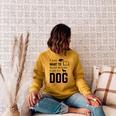 I Just Want To Read Books And Pet My Dog Reading Raglan Sleeve Sweatshirt Ash