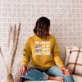 The Library Is My Happy Place Book Lover Tshirt Raglan Sleeve Sweatshirt Ash