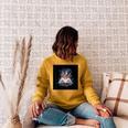 Motif With Magical Magic Book Raglan Sleeve Sweatshirt Ash