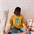 Planet With Books Reader Reading Environmentalist Earth Day Raglan Sleeve Sweatshirt Ash