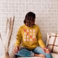 Read Books Library Bookworm Librarian Book Lover Raglan Sleeve Sweatshirt Ash