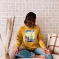 Retro Vintage Distressed Comic Book Humor Original Print Raglan Sleeve Sweatshirt Ash
