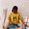 Star Wars The Book Of Boba Fett Fennec Outlaws Poster Raglan Sleeve Sweatshirt Ash