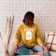 Teacher Librarian Halloween Cute Ghost Books Library Women Raglan Sleeve Sweatshirt Ash