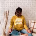 Today A Reader Tomorrow A Leader Reading Book Nerd Bookworm Raglan Sleeve Sweatshirt Ash