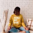 Women's Books Not Bans Raglan Sleeve Sweatshirt Ash Women's Books Not Bans Raglan Sleeve Sweatshirt Ash
