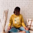 Women's Booktrovert Introvert Reader Library Card Coffee Books Raglan Sleeve Sweatshirt Ash