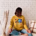 Women's Summer Reading 2026 Unearth A Story Dinosaur Books Raglan Sleeve Sweatshirt Ash