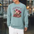 13th Birthday Chapter 13 For Girls Book Lover Bookish Reader Raglan Sleeve Sweatshirt Cardinal 13th Birthday Chapter 13 For Girls Book Lover Bookish Reader Raglan Sleeve Sweatshirt Cardinal