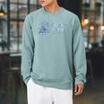 1986 Chapter Forty 40th Birthday Blue Toile Floral Book Raglan Sleeve Sweatshirt Cardinal 1986 Chapter Forty 40th Birthday Blue Toile Floral Book Raglan Sleeve Sweatshirt Cardinal