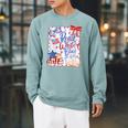 4th Of July Read Blue Patriotic Book Lovers Girl Women Raglan Sleeve Sweatshirt Cardinal 4th Of July Read Blue Patriotic Book Lovers Girl Women Raglan Sleeve Sweatshirt Cardinal
