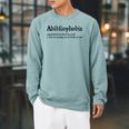 Abibliophobia Reader Top Bookworm Reading Raglan Sleeve Sweatshirt Cardinal Abibliophobia Reader Top Bookworm Reading Raglan Sleeve Sweatshirt Cardinal