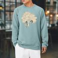 Alice In Wonderland Vintage Book T Shirt Premium Tri-Blend Raglan Sleeve Sweatshirt Cardinal