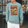 Animorphs The Android Tarantula Transformation Book Cover Raglan Sleeve Sweatshirt Cardinal