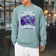 Assuming I'm Just An Old Lady Fantasy Book Reader Mom Dragon Raglan Sleeve Sweatshirt Cardinal