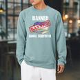 BANNED BOOKS Raglan Sleeve Sweatshirt Cardinal BANNED BOOKS Raglan Sleeve Sweatshirt Cardinal
