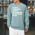 Best Comic Book For Men Women Kids Comic Book Lovers Raglan Sleeve Sweatshirt Cardinal Best Comic Book For Men Women Kids Comic Book Lovers Raglan Sleeve Sweatshirt Cardinal