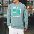 I Like Big Books And I Cannot Lie Reading Books Raglan Sleeve Sweatshirt Cardinal