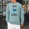 Big Books Raglan Sleeve Sweatshirt Cardinal