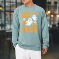 This Is My Book Character Costume Halloween Costume Raglan Sleeve Sweatshirt Cardinal