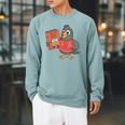 This Is My Book Character Costume- Pigeon Kids Reading Raglan Sleeve Sweatshirt Cardinal This Is My Book Character Costume- Pigeon Kids Reading Raglan Sleeve Sweatshirt Cardinal