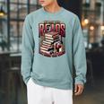 My Book Club Reads Between The Wines Book Club Reading Raglan Sleeve Sweatshirt Cardinal My Book Club Reads Between The Wines Book Club Reading Raglan Sleeve Sweatshirt Cardinal