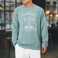 A Book A Day Keeps Reality Away Classic Fantasy Dragon Raglan Sleeve Sweatshirt Cardinal