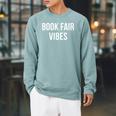 Book Fair Vibes Raglan Sleeve Sweatshirt Cardinal Book Fair Vibes Raglan Sleeve Sweatshirt Cardinal