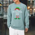 The Book Lover Elf Christmas Books Reading Lover Raglan Sleeve Sweatshirt Cardinal The Book Lover Elf Christmas Books Reading Lover Raglan Sleeve Sweatshirt Cardinal