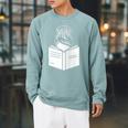 Book Lover Book Reader Reading Graphic Raglan Sleeve Sweatshirt Cardinal Book Lover Book Reader Reading Graphic Raglan Sleeve Sweatshirt Cardinal