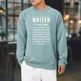 Book Lovers & Writer Co -Adults Fun Writer Noun Definition Cotton Blend Short Sleeve Raglan Sleeve Sweatshirt Cardinal Book Lovers & Writer Co -Adults Fun Writer Noun Definition Cotton Blend Short Sleeve Raglan Sleeve Sweatshirt Cardinal