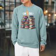 Book Lovers Book Nerd Bookworm I'm Ok Raglan Sleeve Sweatshirt Cardinal Book Lovers Book Nerd Bookworm I'm Ok Raglan Sleeve Sweatshirt Cardinal