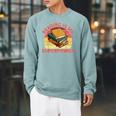 Book Lovers Reading Is My Superpower Avid Readers Bookworms Raglan Sleeve Sweatshirt Cardinal