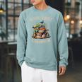Book Quest Champion Fantasy Raglan Sleeve Sweatshirt Cardinal