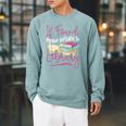 Book Reading If Found Please Return To Library Raglan Sleeve Sweatshirt Cardinal