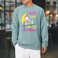 Book Reading I Read Past My Bedtime Raglan Baseball Tee Raglan Sleeve Sweatshirt Cardinal