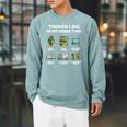 Book Reading Reviewing Books Free Time Bookworm Bookish Raglan Sleeve Sweatshirt Cardinal