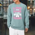 A Book Worth Banning Is A Book Worth Reading Librarian Raglan Sleeve Sweatshirt Cardinal