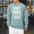 Bookclub Manager Raglan Sleeve Sweatshirt Cardinal