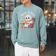 Books And Boos Reading Ghost Premium Tri-Blend Raglan Sleeve Sweatshirt Cardinal Books And Boos Reading Ghost Premium Tri-Blend Raglan Sleeve Sweatshirt Cardinal