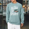 I Like Books More Than People Book Lovers Bookworms Raglan Sleeve Sweatshirt Cardinal I Like Books More Than People Book Lovers Bookworms Raglan Sleeve Sweatshirt Cardinal