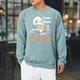 Books Reading Reader Panda Panda Books And Coffee Raglan Sleeve Sweatshirt Cardinal