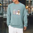 I Like My Books Spicy And My Coffee ICY Shirt Bookworm Raglan Sleeve Sweatshirt Cardinal