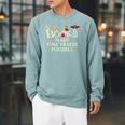 Books Make Time Travel Possible Book Reader Raglan Sleeve Sweatshirt Cardinal Books Make Time Travel Possible Book Reader Raglan Sleeve Sweatshirt Cardinal