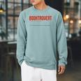 Booktrovert Definition Description Book Lover Librarian Tee Raglan Sleeve Sweatshirt Cardinal