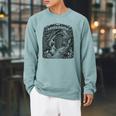 For Bookworm A Secret Book CAVE Frog Girl Mushroom Books Raglan Sleeve Sweatshirt Cardinal