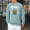 Booooks Ghost Reading Books Halloween Librarian Teacher Raglan Sleeve Sweatshirt Cardinal Booooks Ghost Reading Books Halloween Librarian Teacher Raglan Sleeve Sweatshirt Cardinal
